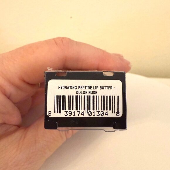Nudestix Nudeskins Hydrating Peptide Lip Butter Dolce Nude 0.34 oz - Picture 6 of 9